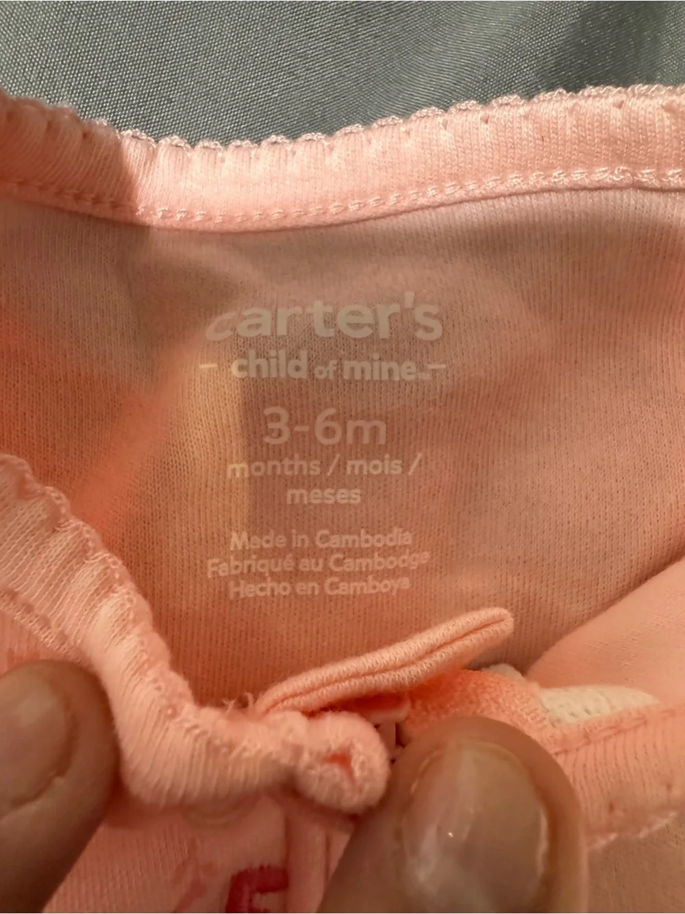Carter's Soft Pink Two-Piece Baby Set